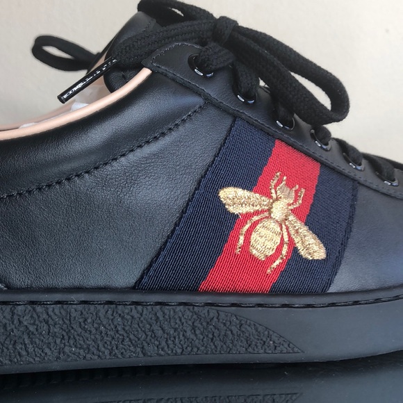 gucci men's ace embroidered sneaker